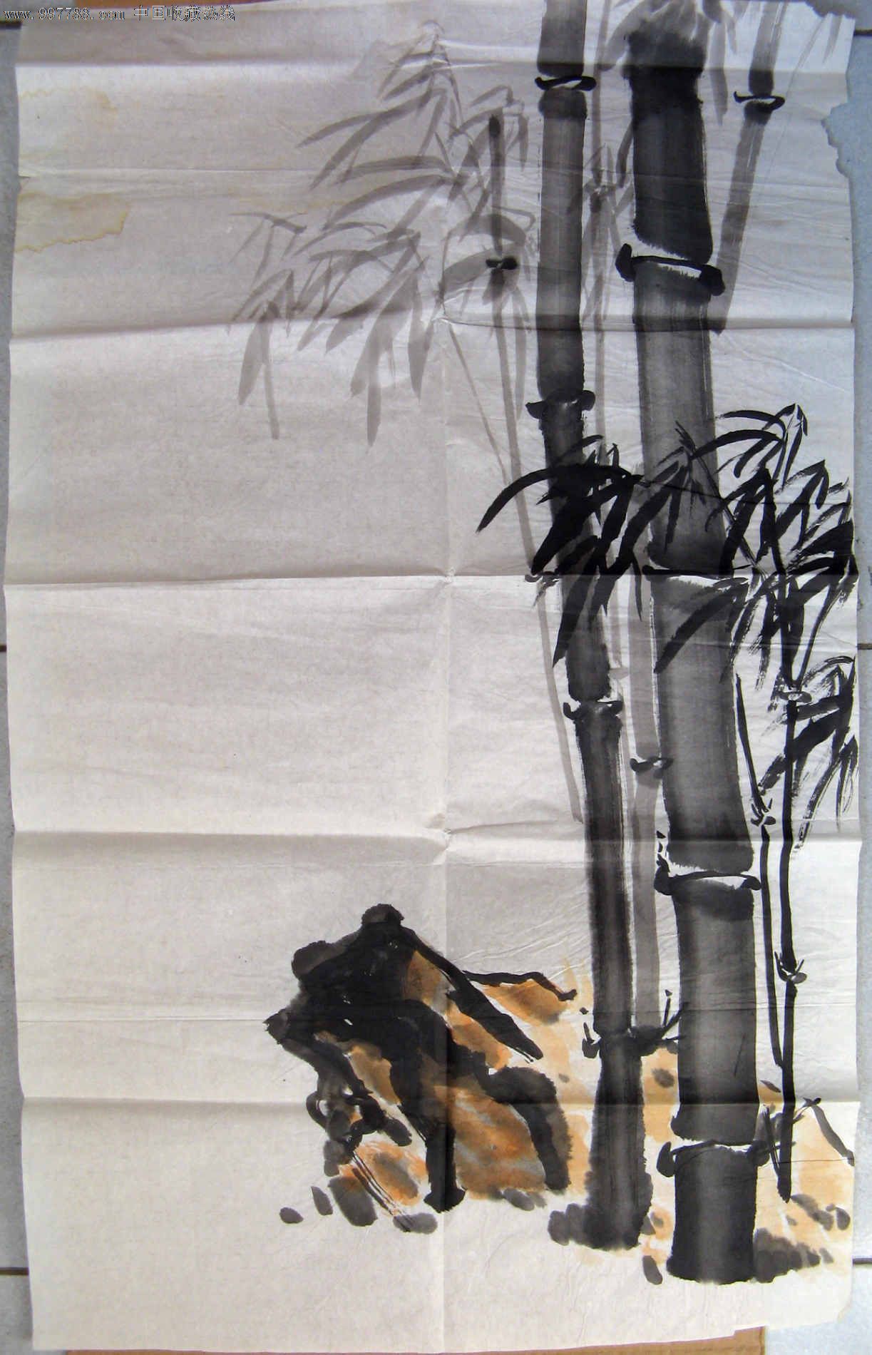 石川画竹子图片