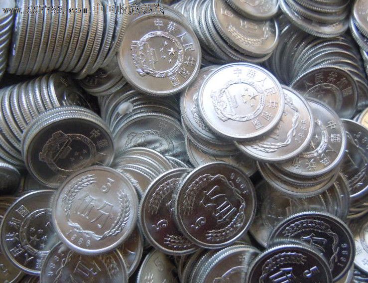 拆卷的865硬币1000枚