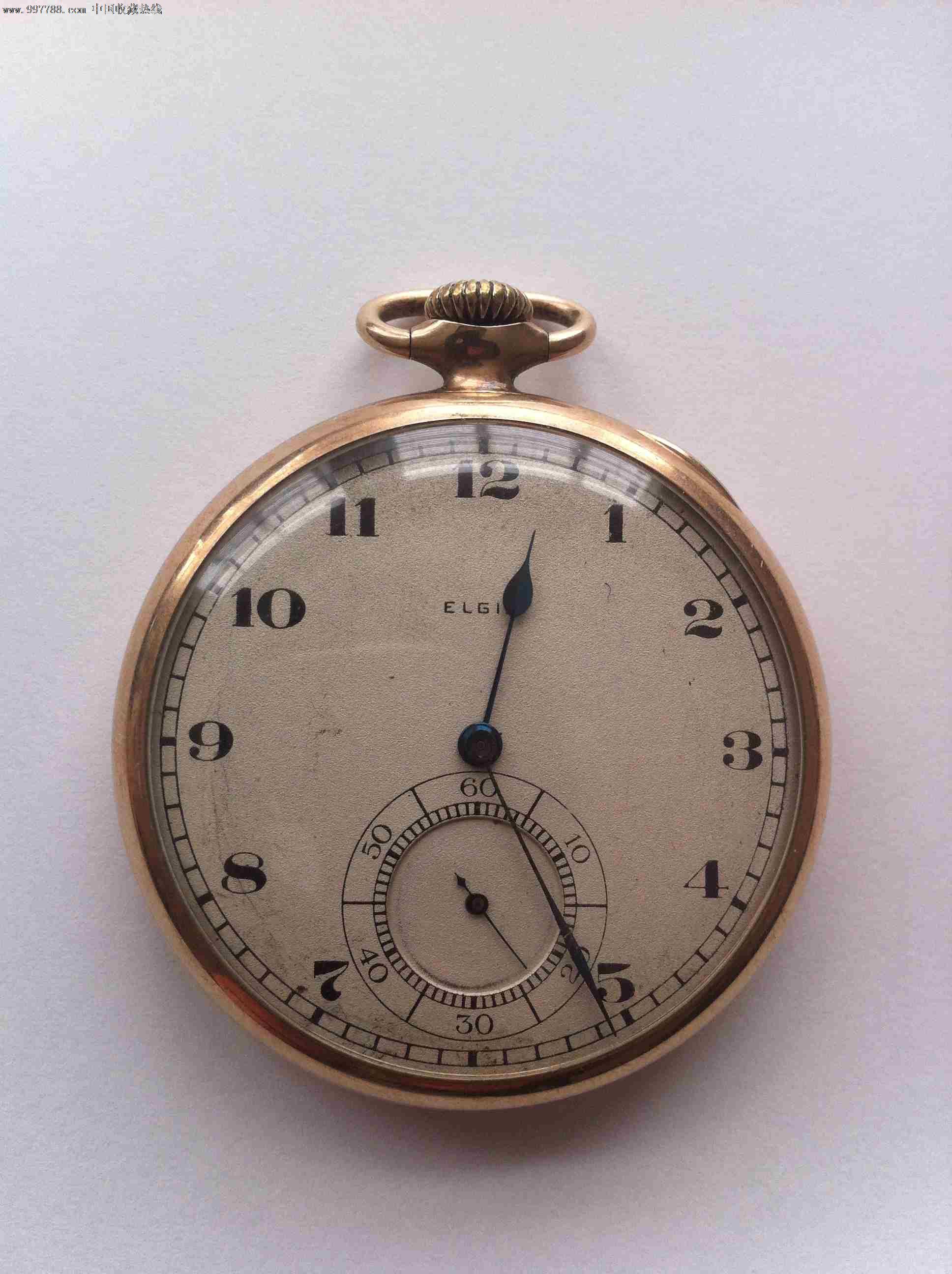 1920年17钻elgin包金怀表(带保护膜)