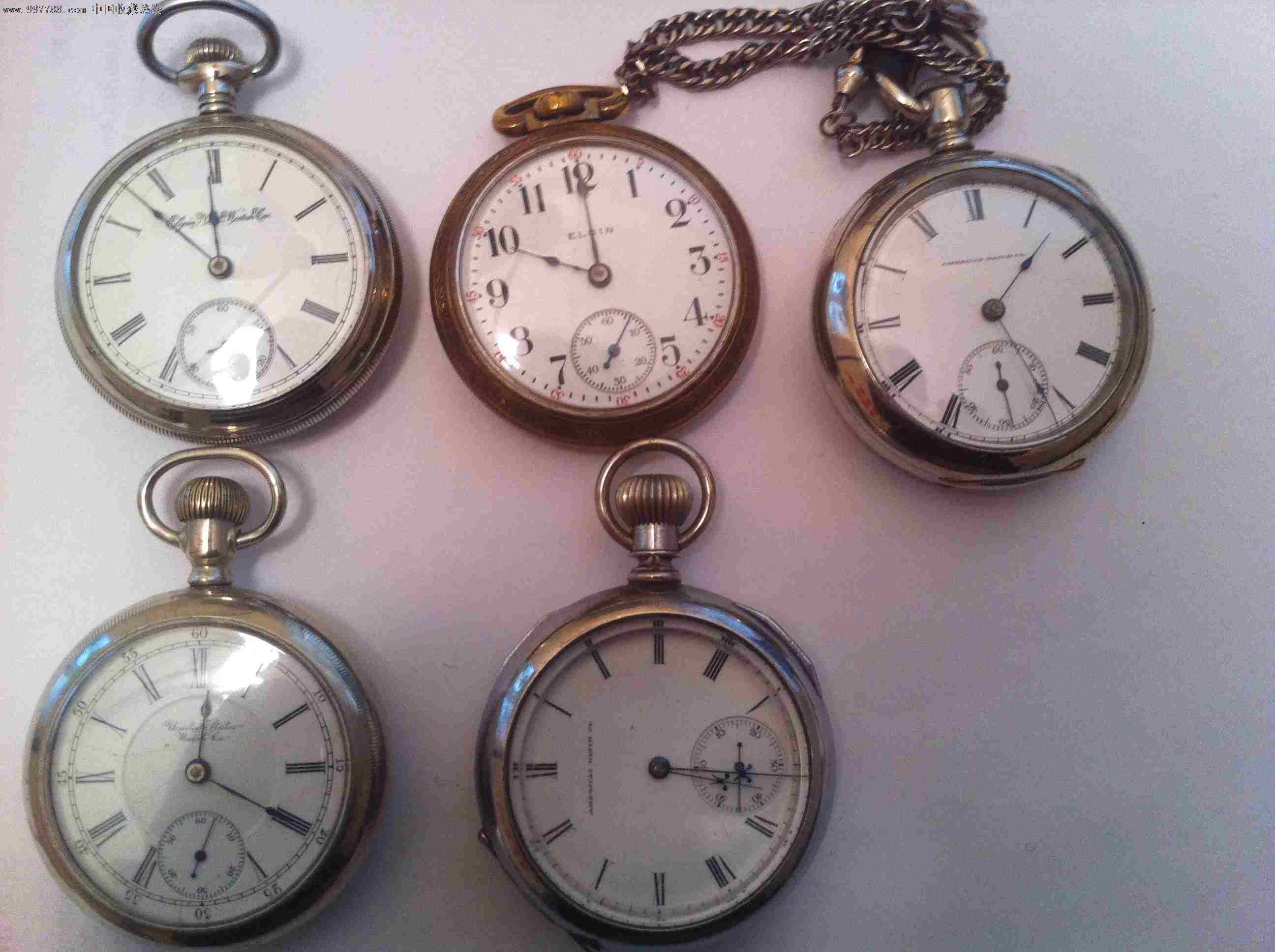 65块怀表的部分怀表