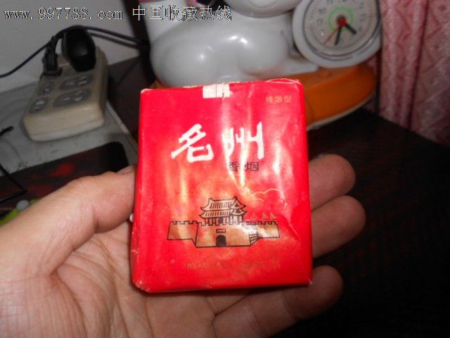 早期陝西榆林捲菸廠生產名州香菸,收藏品