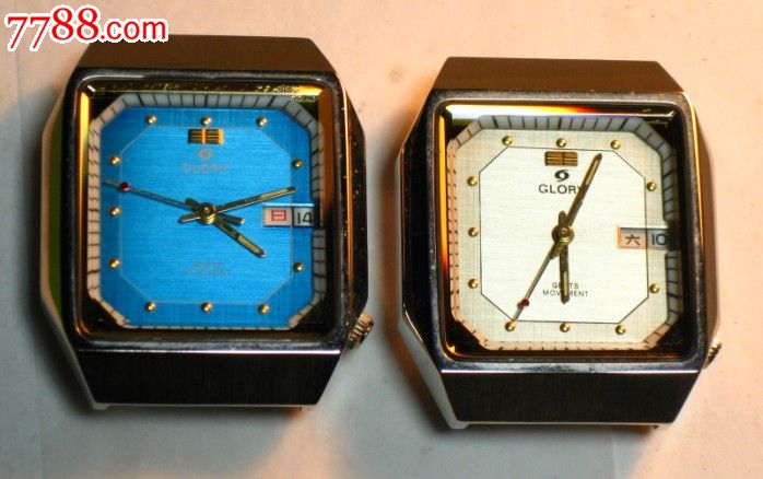 全新库存广州产的glory男大号统机全自动表=一对卖-手表/腕表--se