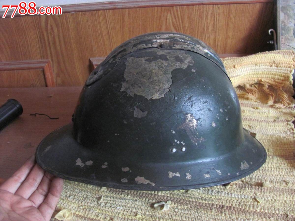 民国抗战时期云南国军滇军铜盔