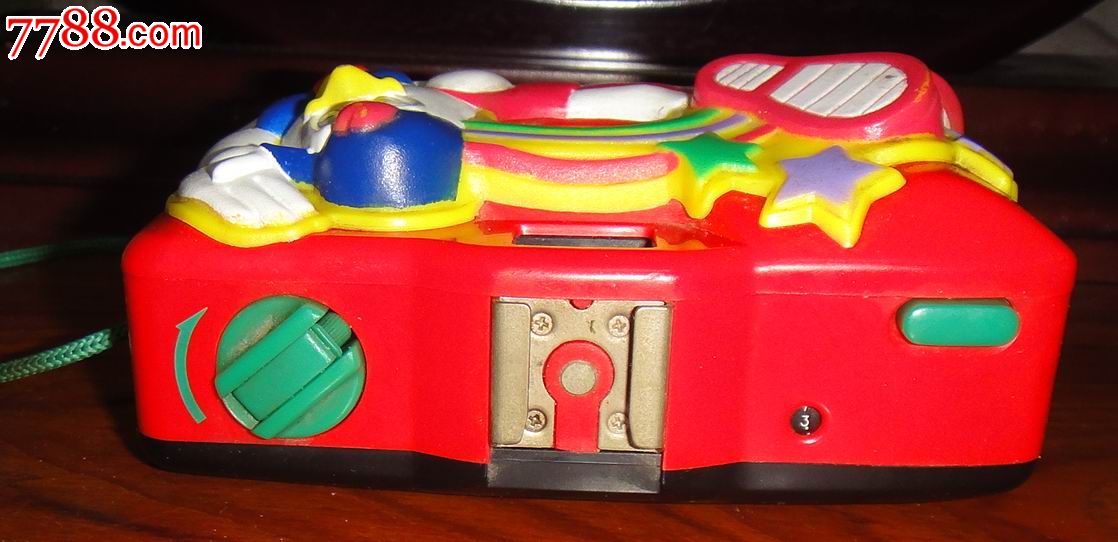 早期肯德基赠品;玩具奇奇手动照相机(可用正常)
