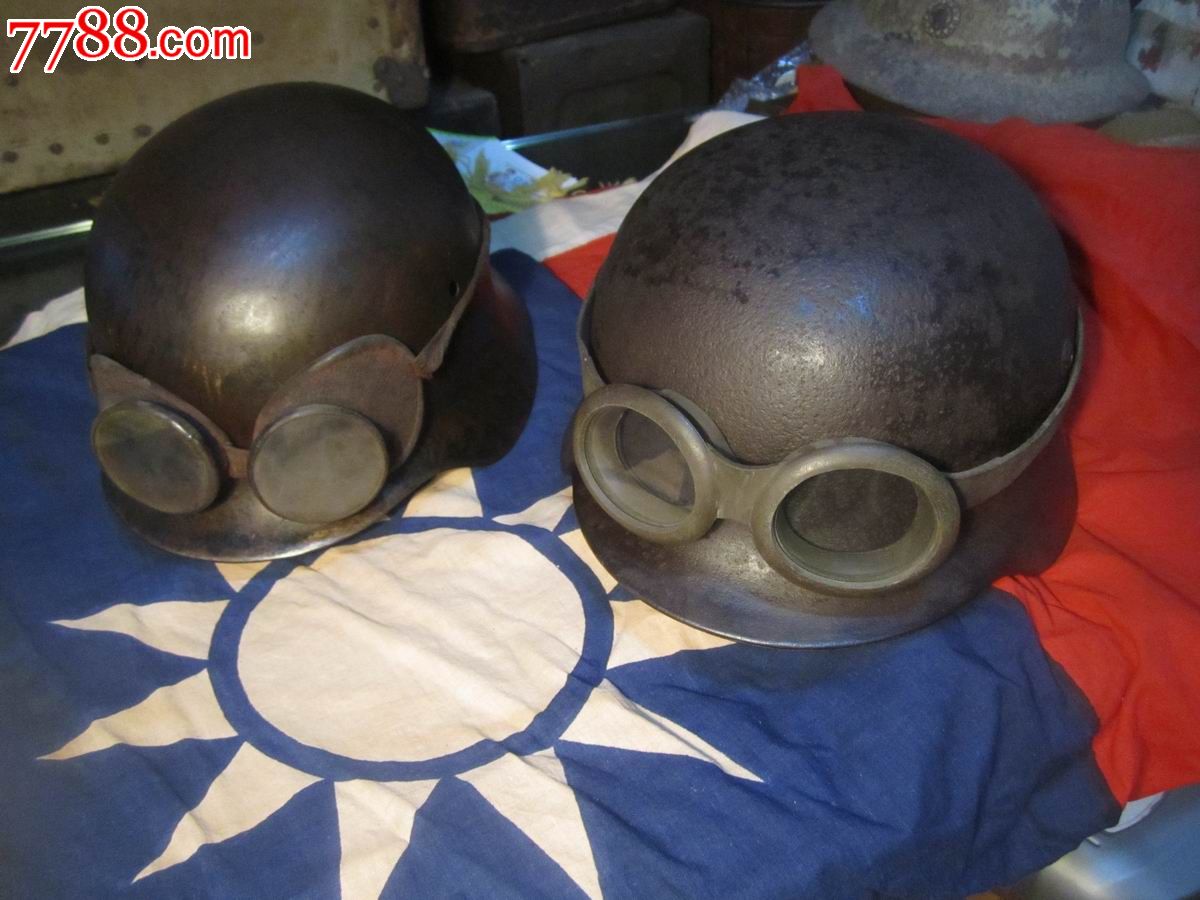 民国抗战时期遗留的小号国军m35盔,62的-价格:4000元-se16932481-钢盔