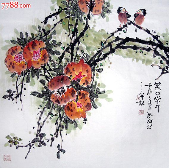 孙艺群·四尺斗方花鸟