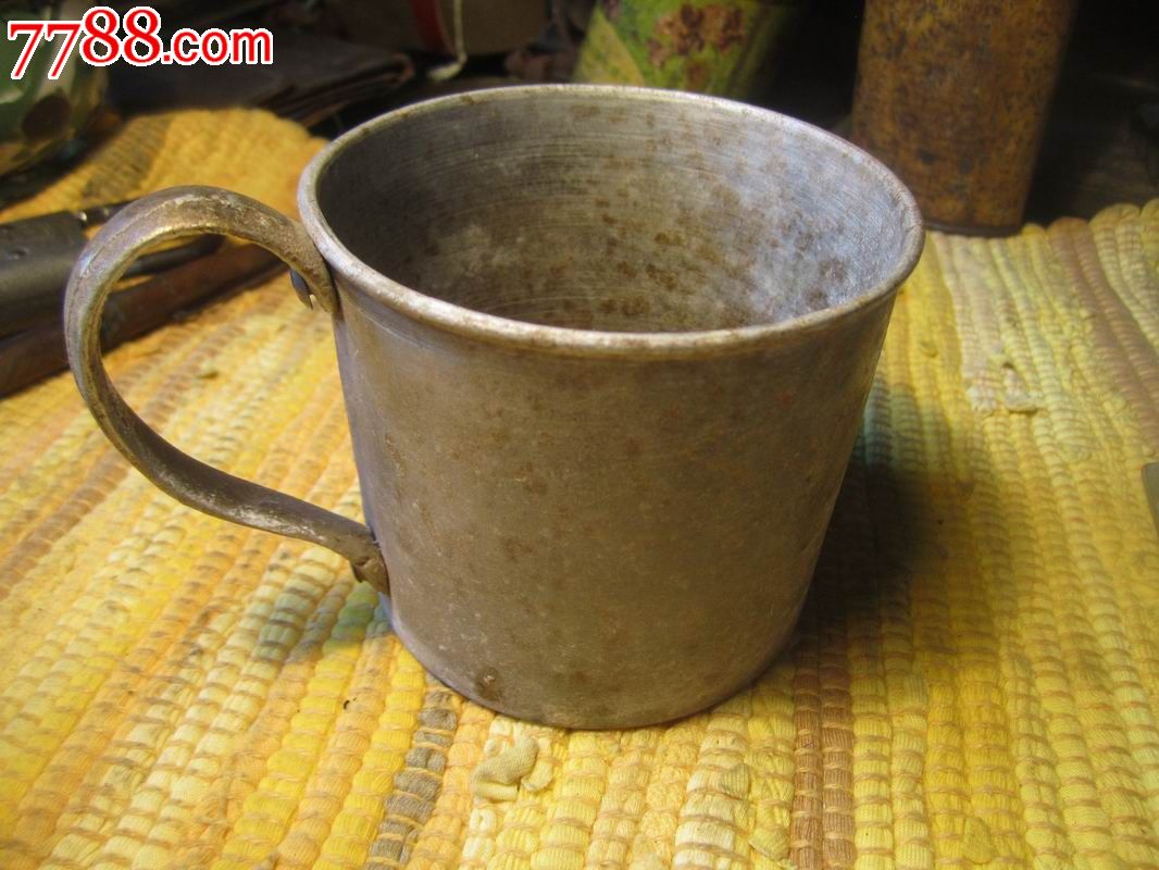 民国抗战时期国军老铝杯