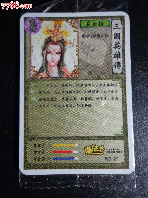 三国英雄传--步练师(27)--魔法士