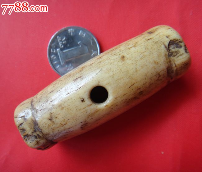 小步古玩※清代骨头老挂件,不知道什么骨