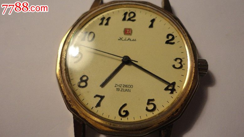 西湖男表,全凸数字,背透,手表/腕表,机械,年代不详,其他国产品牌,其他