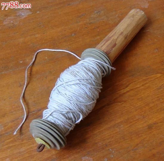 预订--木把风筝拐子缠线轴