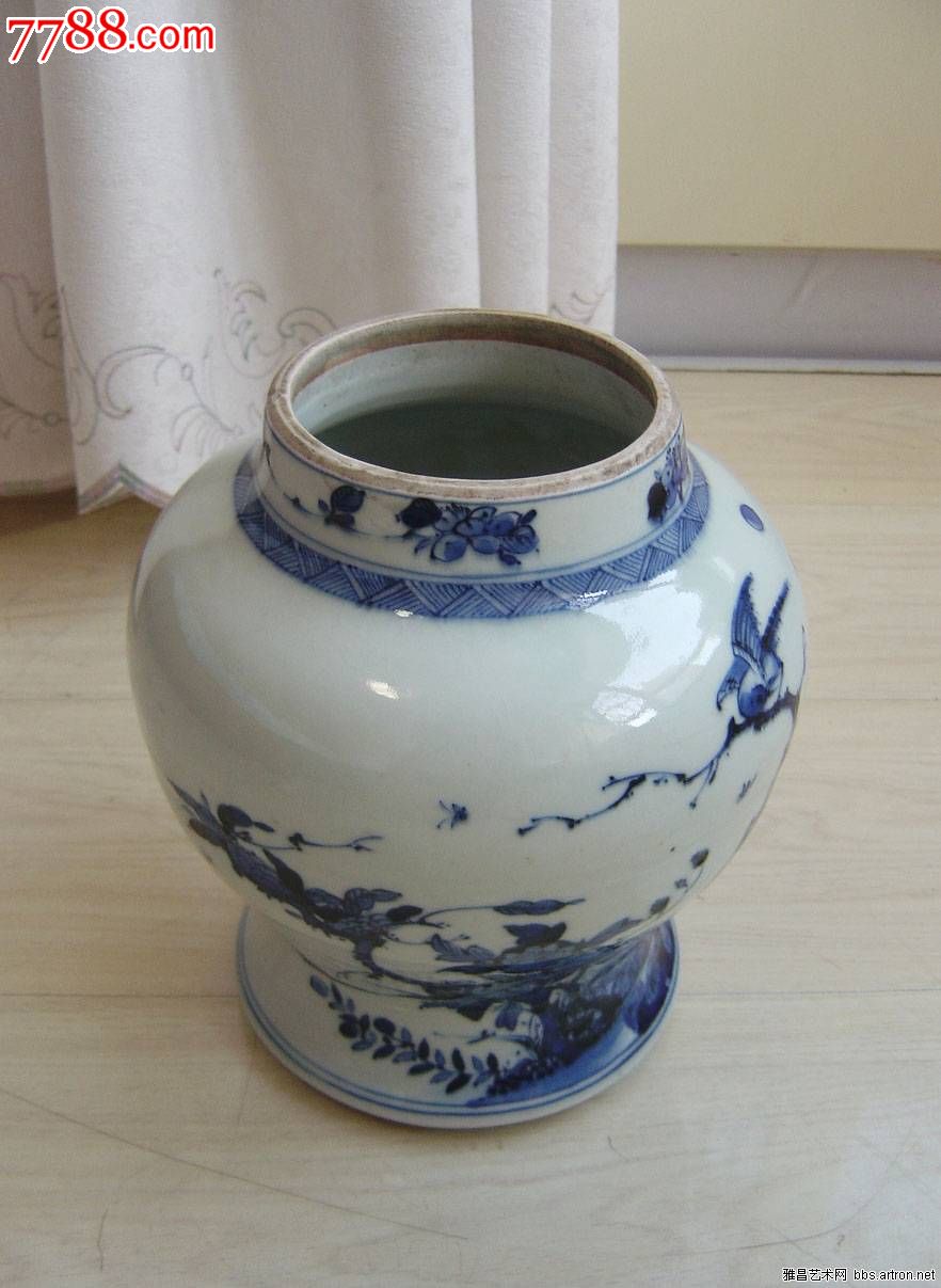 连盖高:30厘米-价格:20000元-se19440622-青花瓷-零售-中国收藏热线