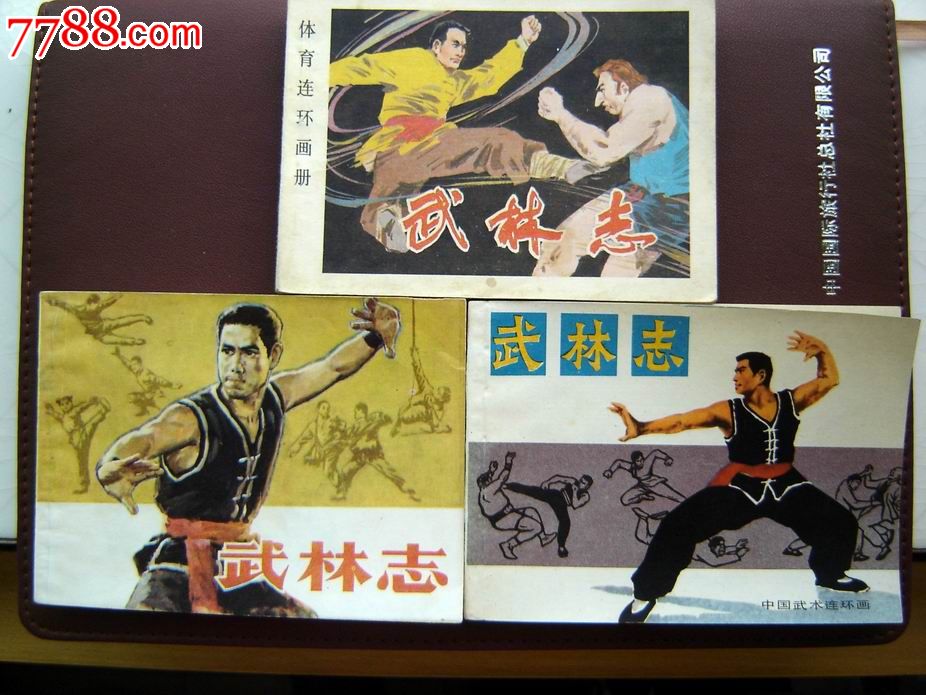 武林志【3本】-价格:20元-se19650144-连环画/小人书-零售-中国收藏