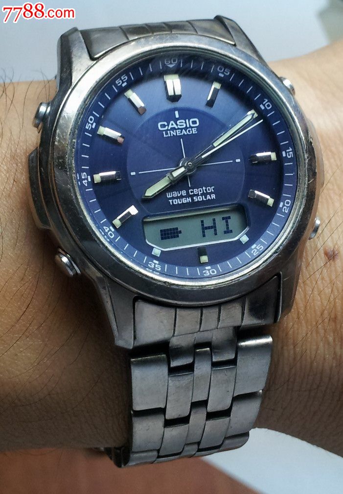 卡西欧光动能电波表