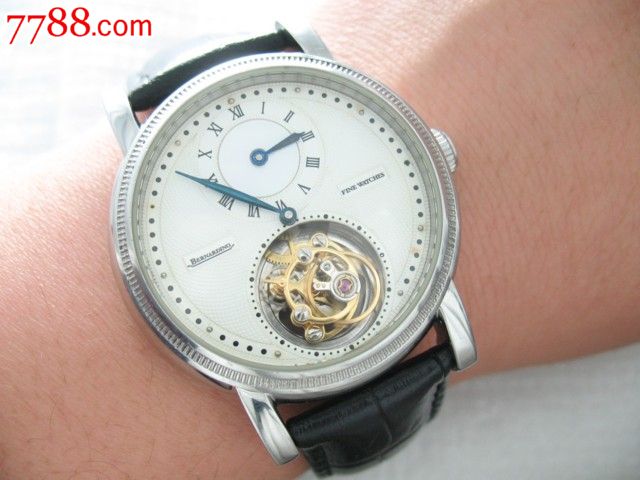 丹东"陀飞轮"手卷男表(辽宁手表厂产)