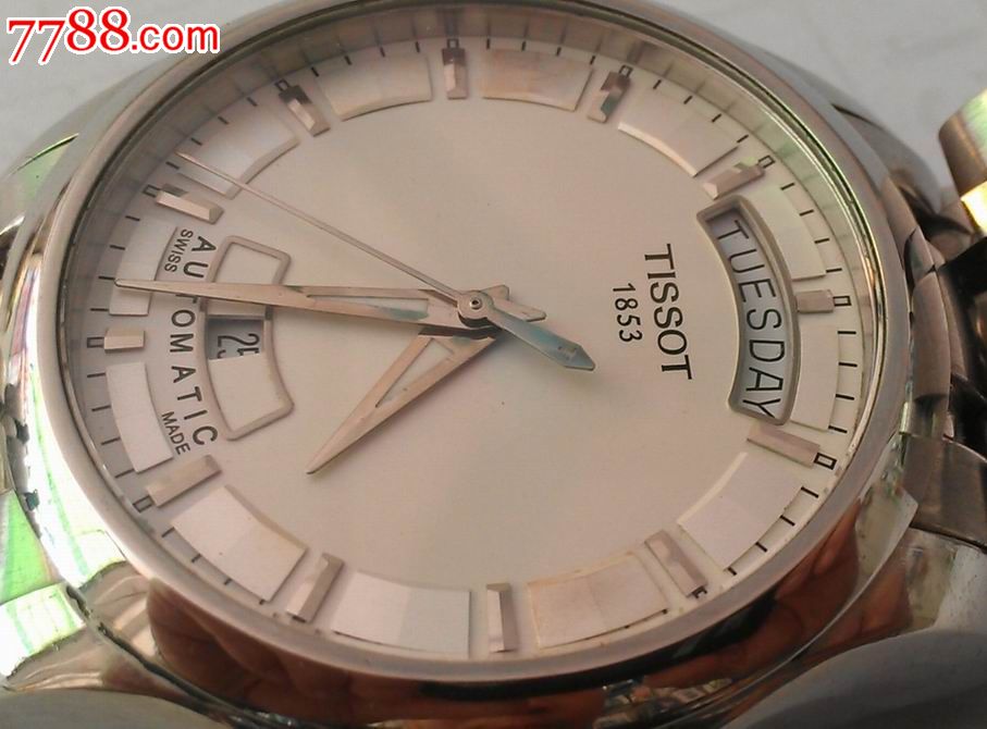 正品天梭库图2834机芯!