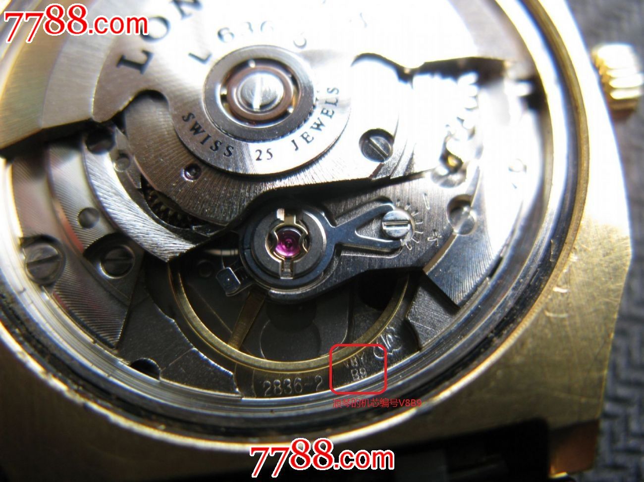 瑞士原装百浪多pronto2836-2锁把v8机芯