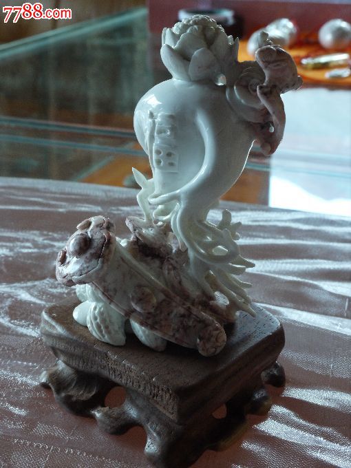 西藏象*玉人参如意摆件_其他玉石/玉器【西藏昌都丁青象牙玉】_第2张