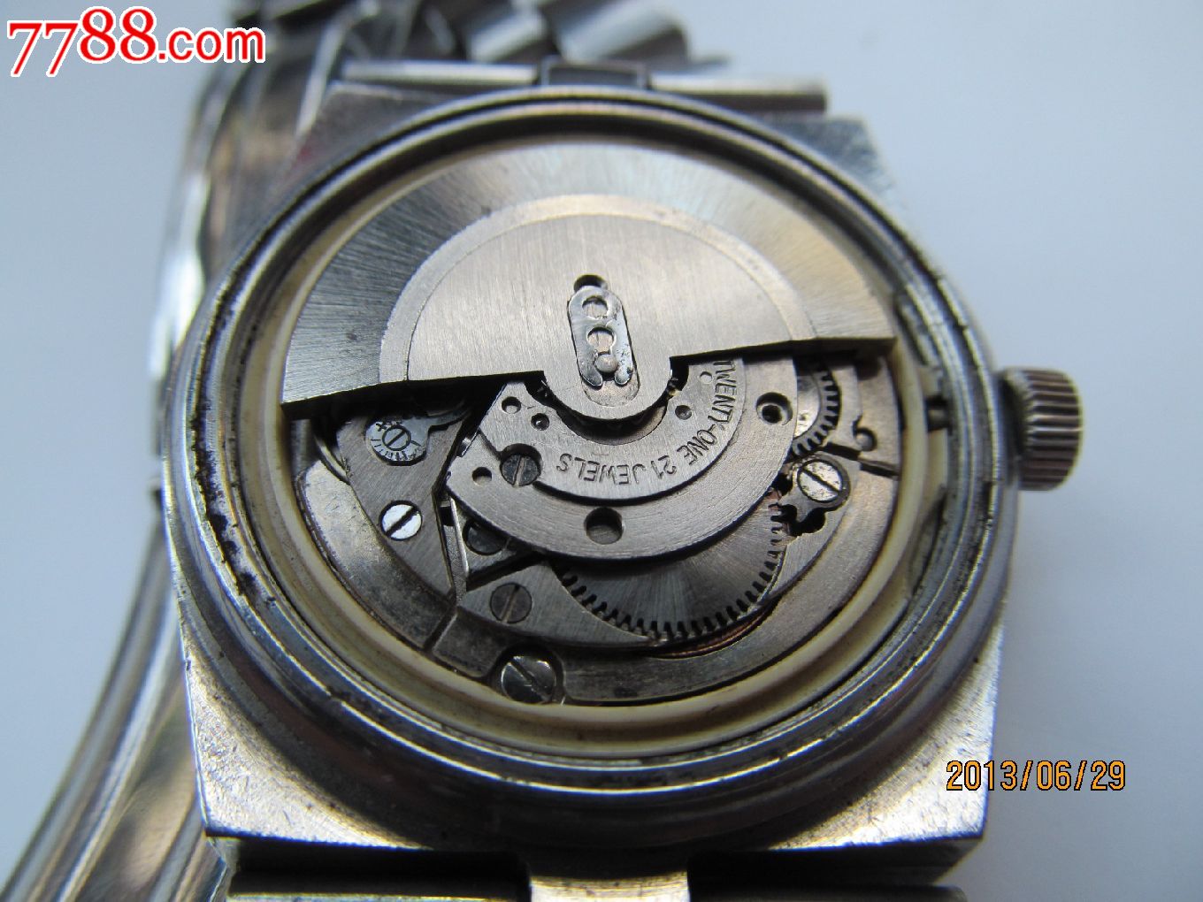 瑞士名表古董天梭794机芯全自动手表