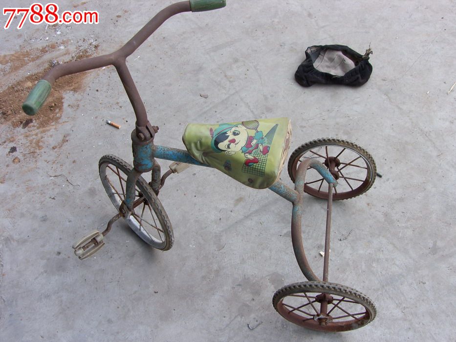 70年代文革儿童小三轮车