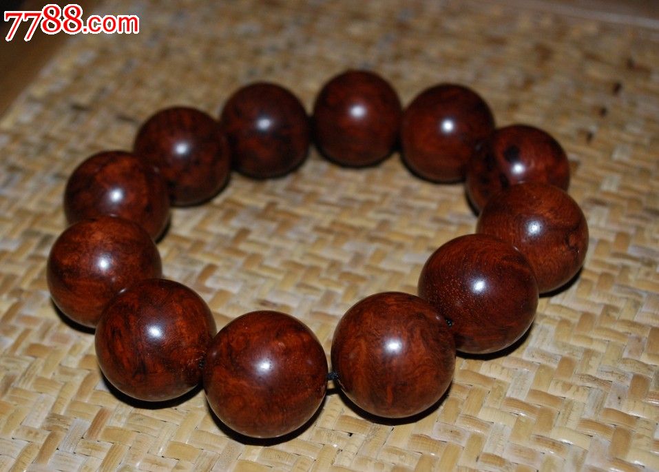 超漂亮的越南红花梨缨子手串_价格元_第1张_7788收藏__中国收藏热线