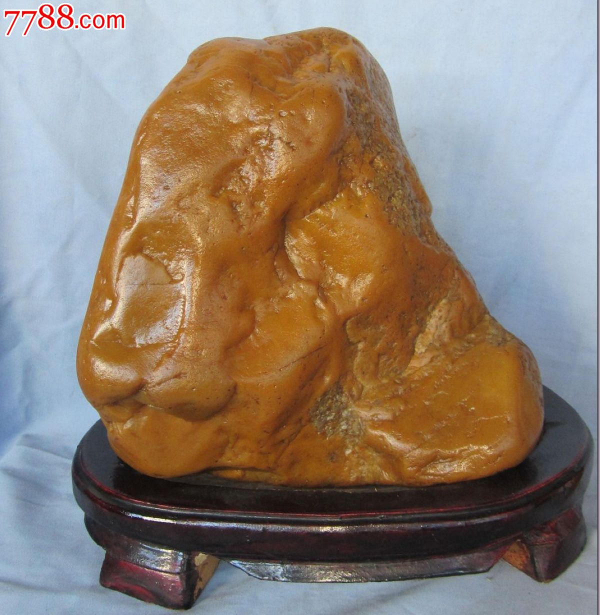 黄蜡石象形石透光重约7300克