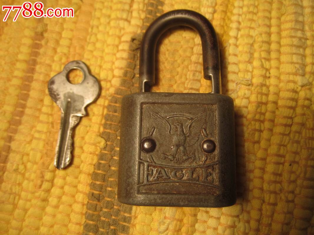 民国时期美国进口的老挂锁