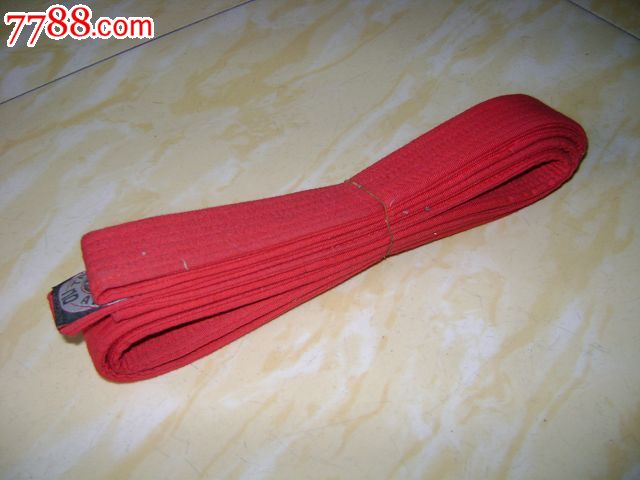 跆拳道道带——红带-价格:3元-se22129183-跆拳道器