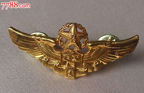 一级飞行员证章(5公分濶)1985-空军章