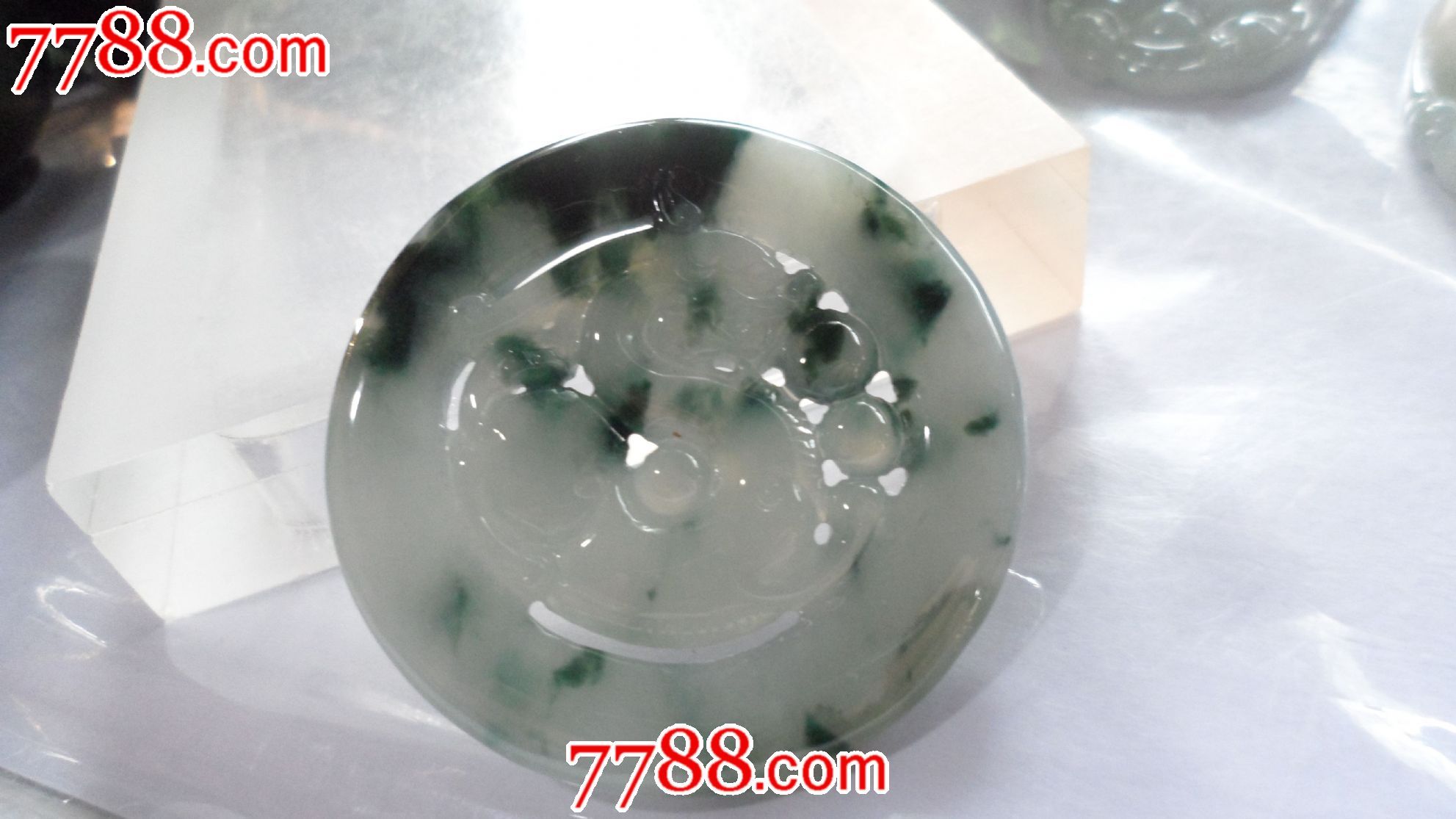 翡翠冰种飘花