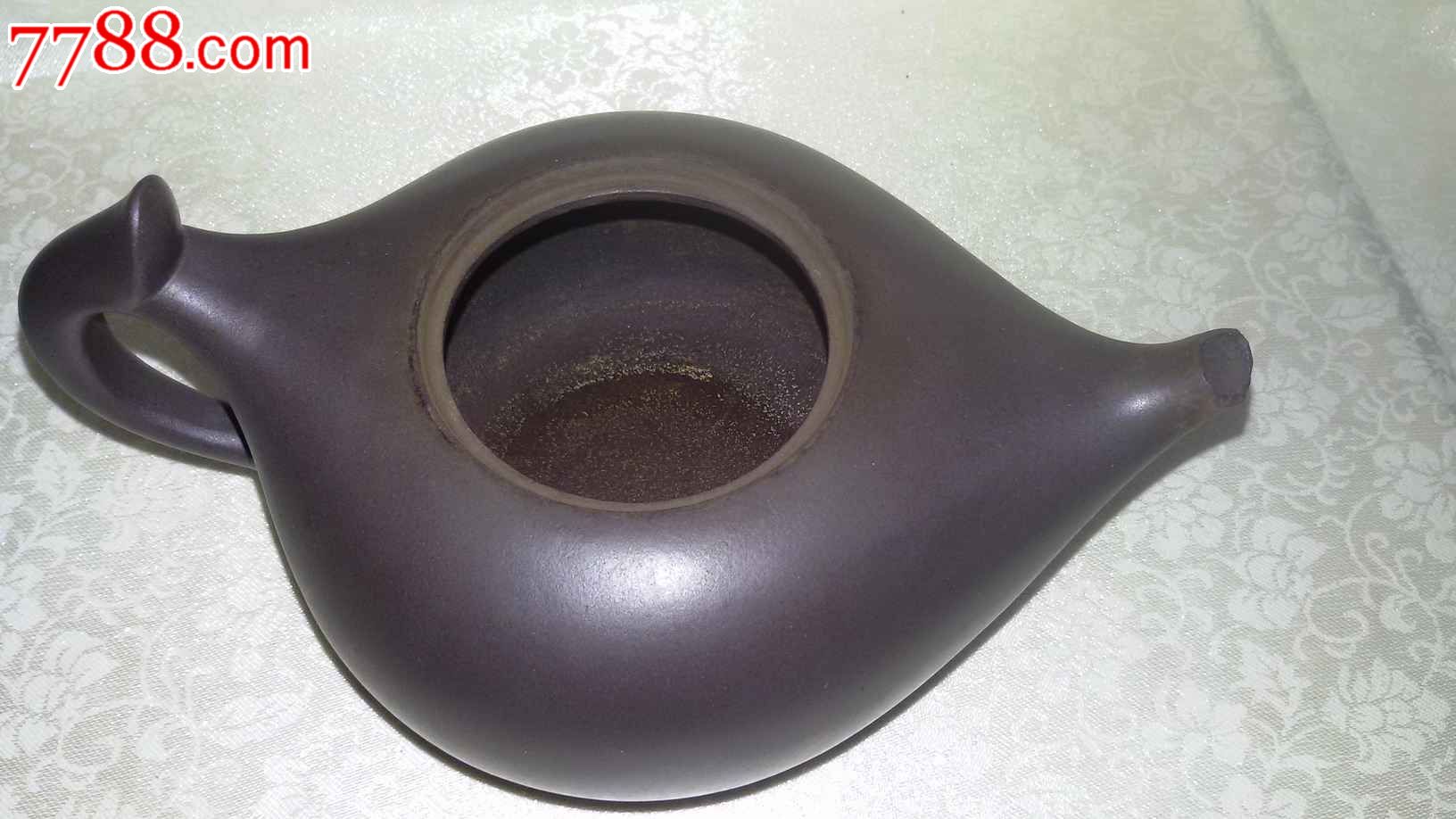 葛陶中紫砂壶一把.使用过.残.具体看图片.南京民间工艺厂流出