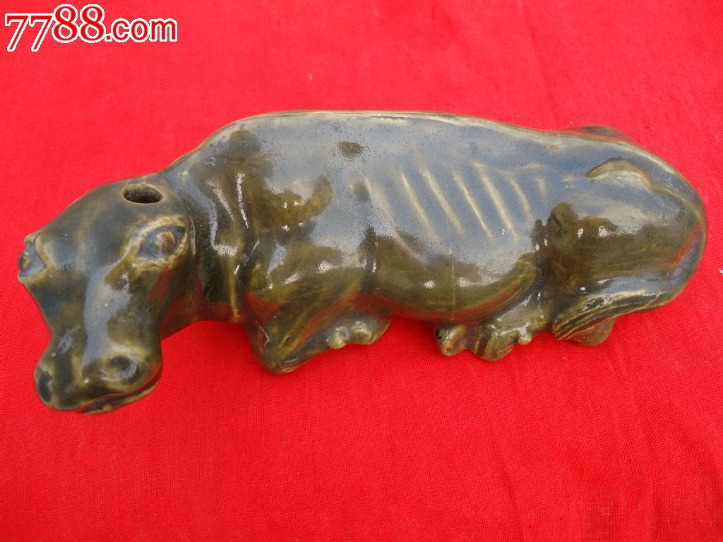 清或民国卧牛摆件