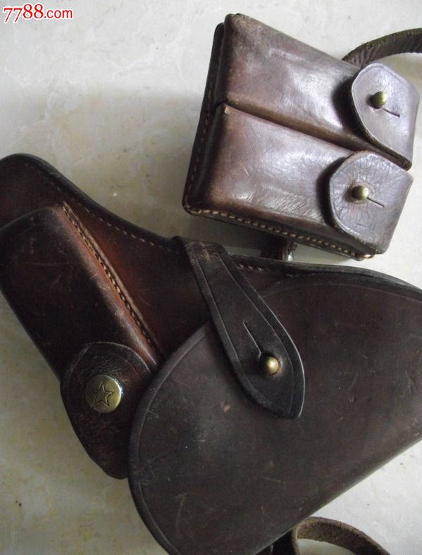 50年代老枪套(铜扣)
