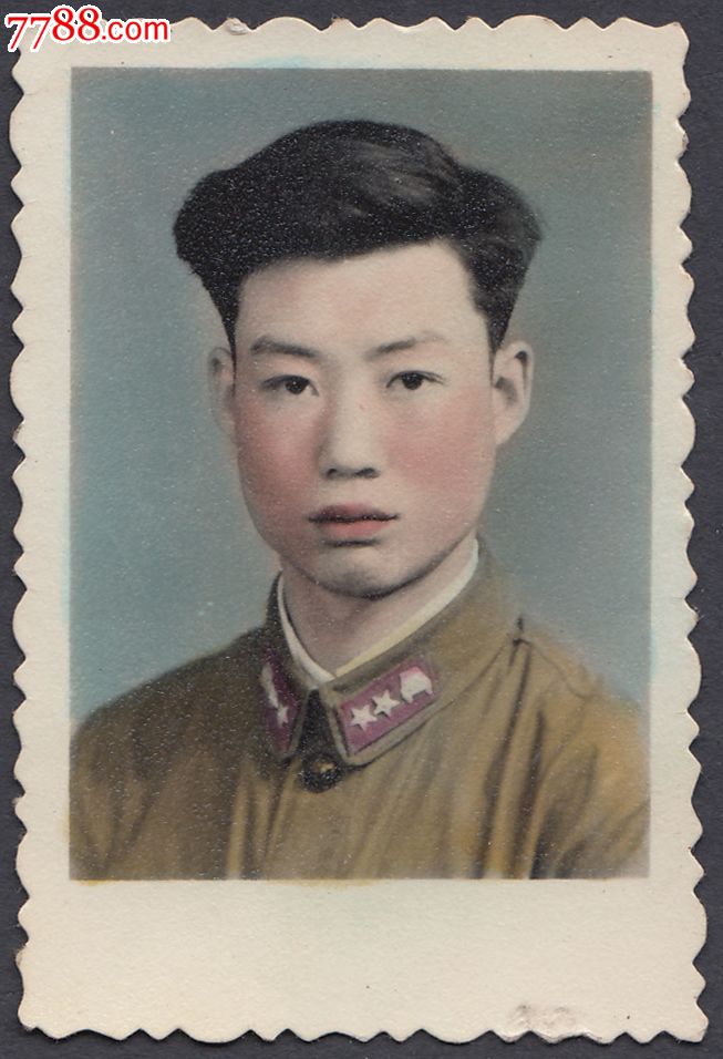 彩色军人照,颜色上的不错-价格:28元-se24023065-老照片-零售-中国