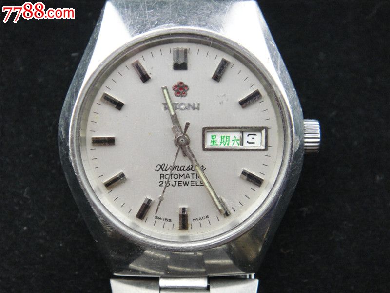 好品25钻瑞士梅花全自动双日历男机械表机芯278*-1-手表/腕表-7788