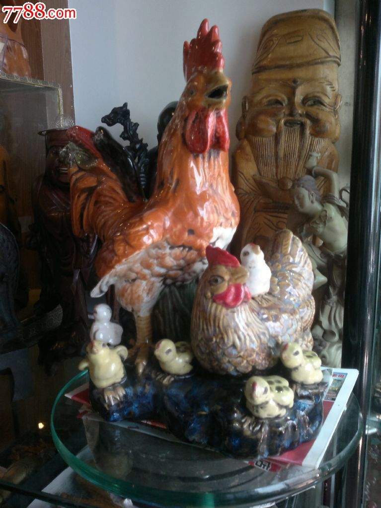 公鸡,母鸡,小鸡全家福_价格元_第4张_7788收藏__中国收藏热线
