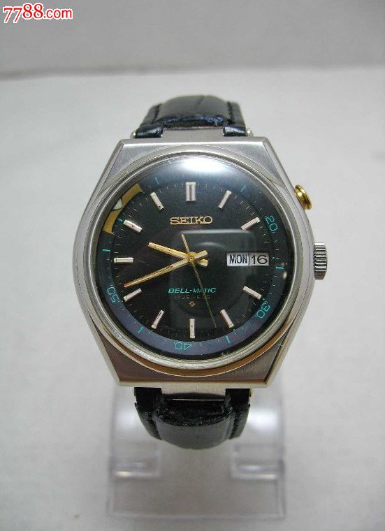 设计巧妙的精工闹铃男士手表