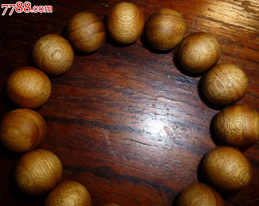 老料順紋金絲楠木手串