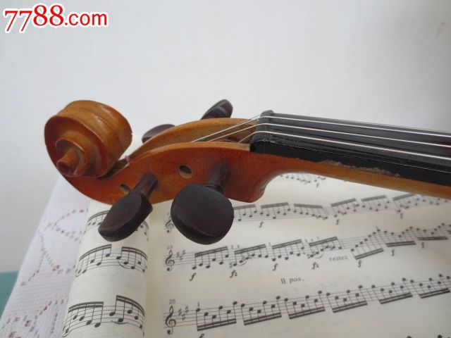 上海老百灵牌成人小提琴二手小提琴古旧小提琴老乐器