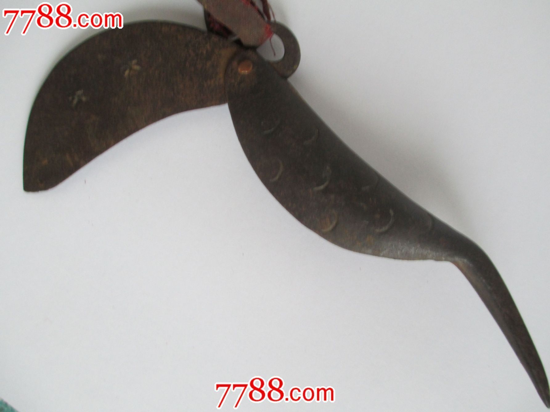 割麻绳用月牙小鱼刀