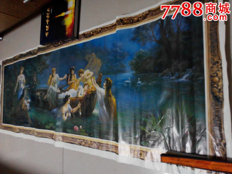 (梦幻)1987外国人物油画摄影画