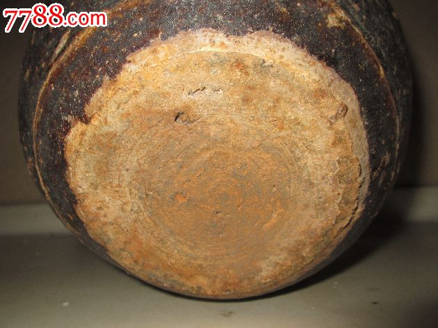 唐代黑釉鸡首壶