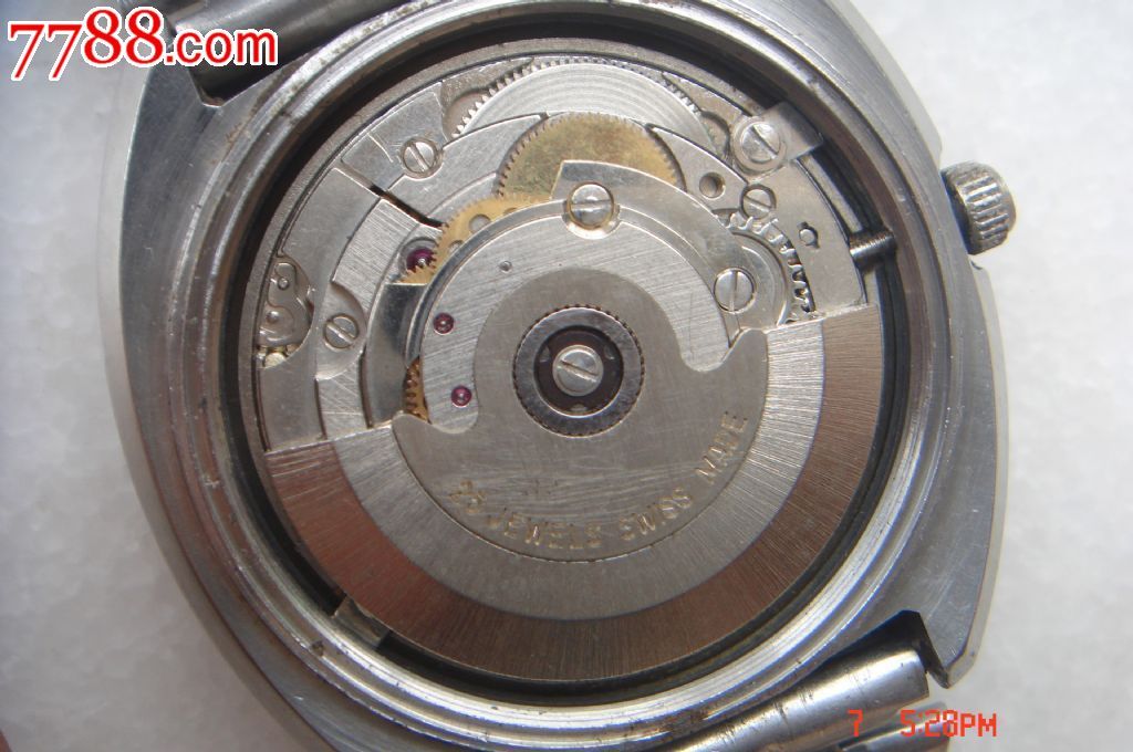 梅花双历全自动男表,机芯号2789-特价