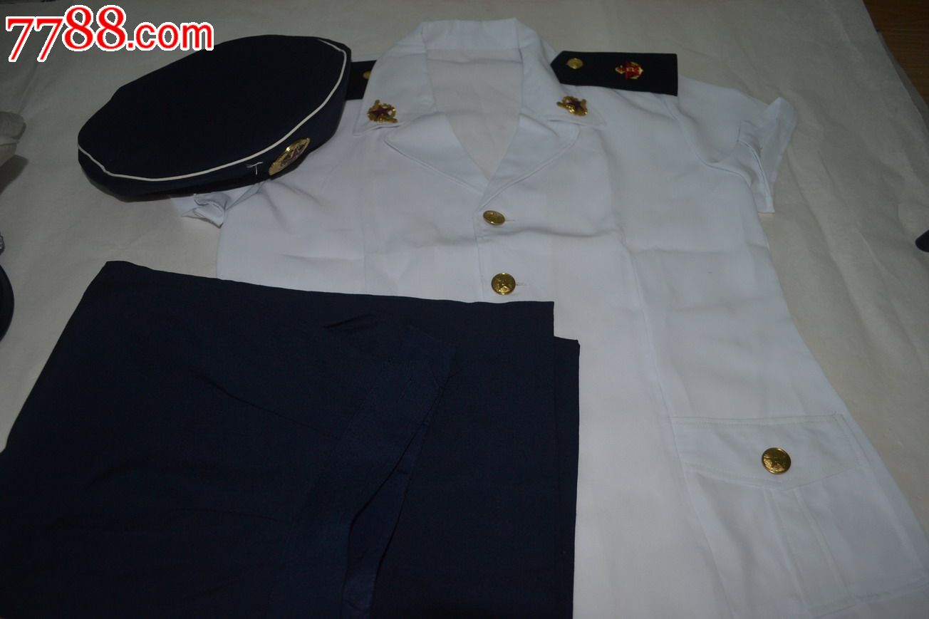 91式海军文职套装海军文职干部夏装