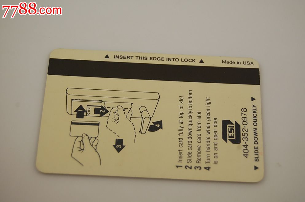 美国戴斯酒店-价格:5元-se18904507-门锁卡/房卡-零售-中国收藏热线