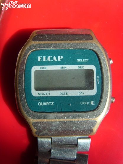 早期香港产爱卡电子表,手表/腕表,电子,八十年代(20世纪),其他国外