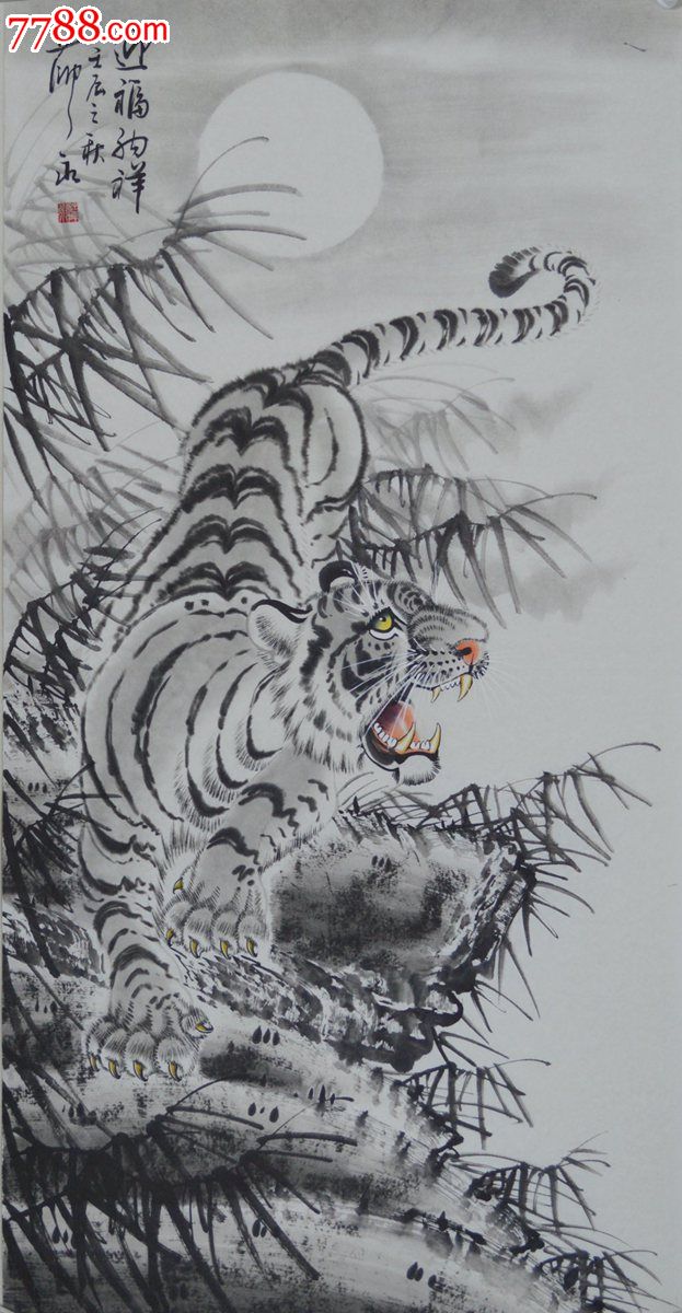 品种: 花鸟国画原作-花鸟国画原作 属性: 畜兽画原画,,水墨/写意画法