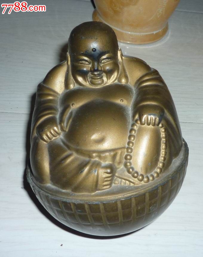 怀旧经典收藏弥勒佛不倒翁