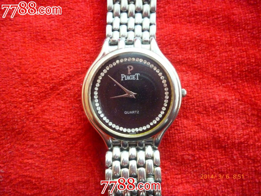 非常漂亮的美品超薄原装【伯爵】电子石英表一块!【男女皆可用】