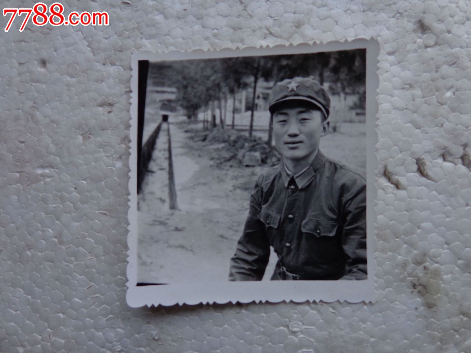 黑白军人老照片